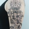 Татуировка с богиней Фортуной: для девушек и мужчин