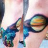 Татуировка с Сатурном: значение