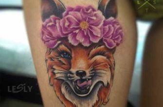 Татуировка лисы: значение, для девушек