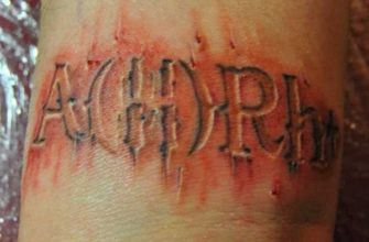 Татуировка с группой крови: на руке, груди