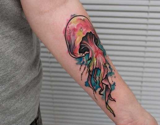 Татуировка медузы: фото, значение, для мужчин и женщин