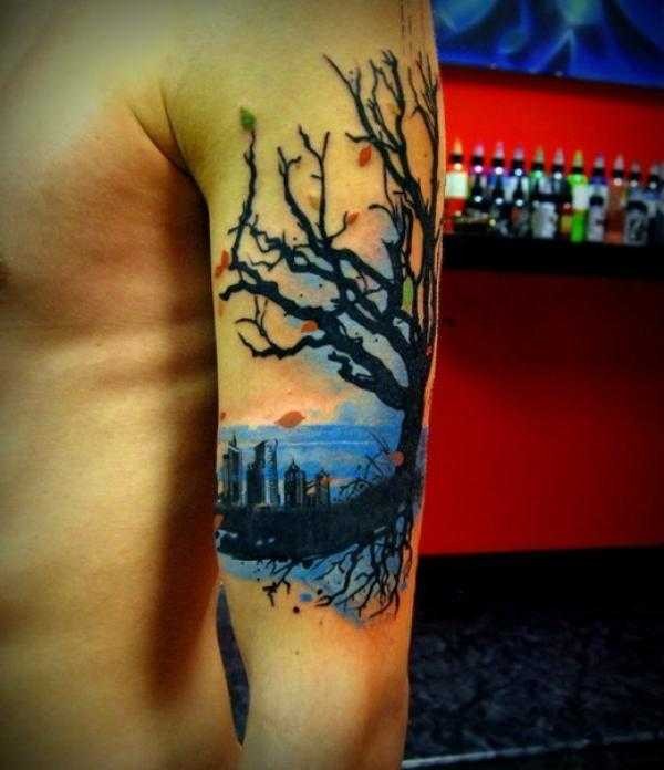 Значение татуировки Дерева