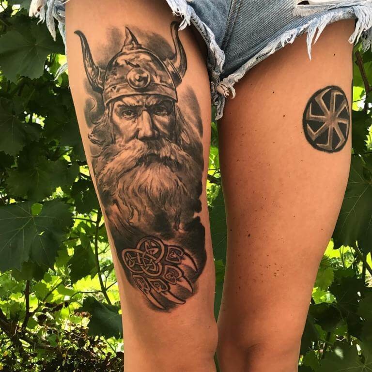 Татуировка бог велес: фото, значение, для мужчин и девушек