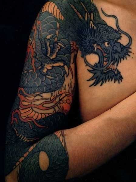 Обозначение татуировки дракон