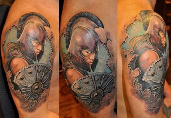 Татуировка Гладиатор: фото, значение, для мужчин и женщин
