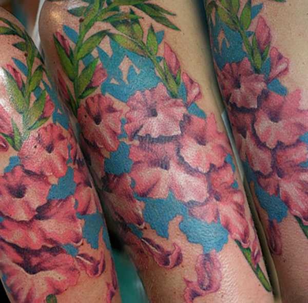 Значение татуировки гладиолус