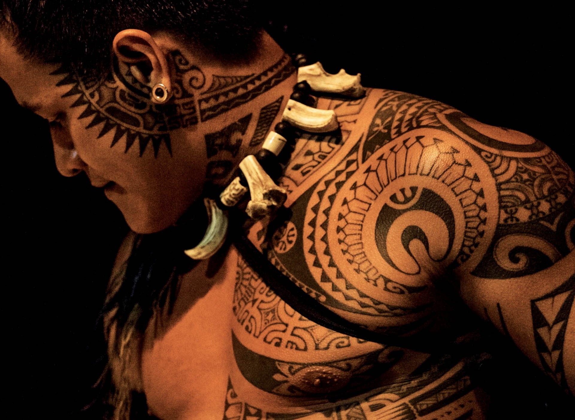 Татуировки племени майя