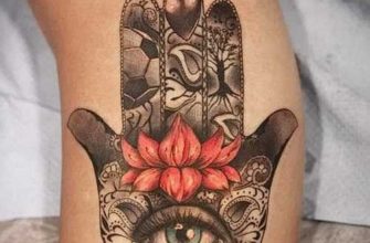 Татуировка рука Хамса: что обозначает, у мужчин и девушек