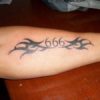 Что означает татуировка 666 на шее?