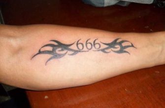 Что означает татуировка 666 на шее?