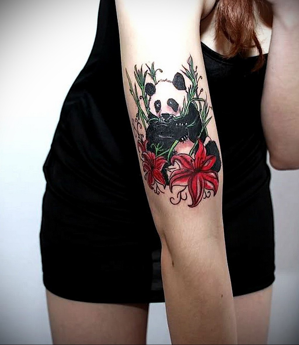 Татуировка панда: значение, фото, для мужчин и женщин