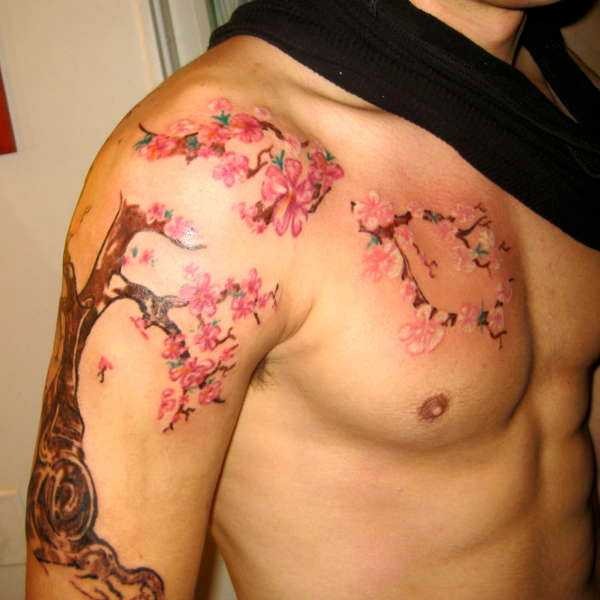 Татуировка сакура: фото, значение, для мужчин и девушек