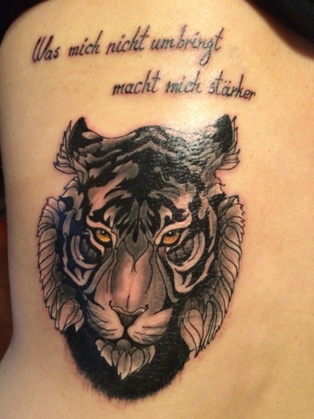 Татуировка тигра: фото, значение, для мужчин и девушек