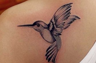 Татуировка колибри: что означает, для девушек и парней