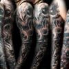 Татуировки в стиле органика