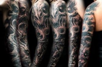 Татуировки в стиле органика