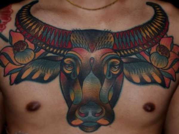 Значение татуировки Быка