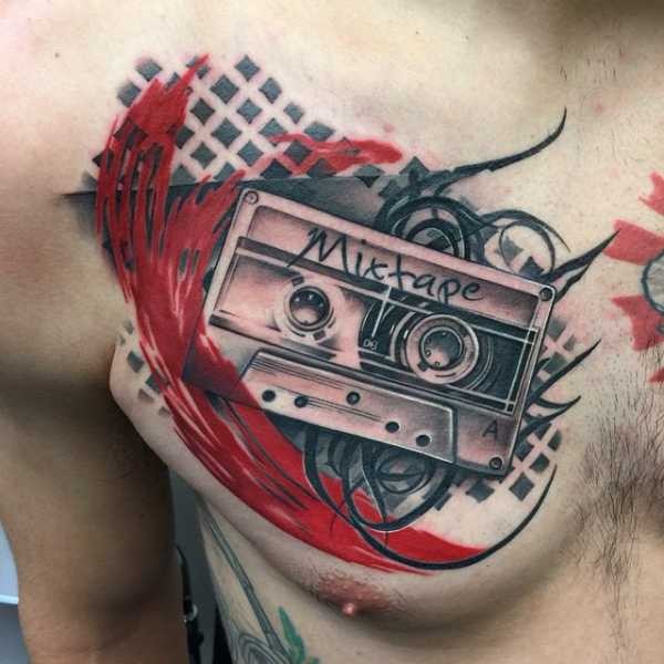 Татуировка кассеты