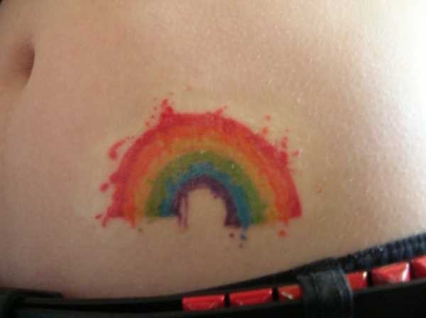 Татуировка радуга: фото, значение, для мужчин и девушек