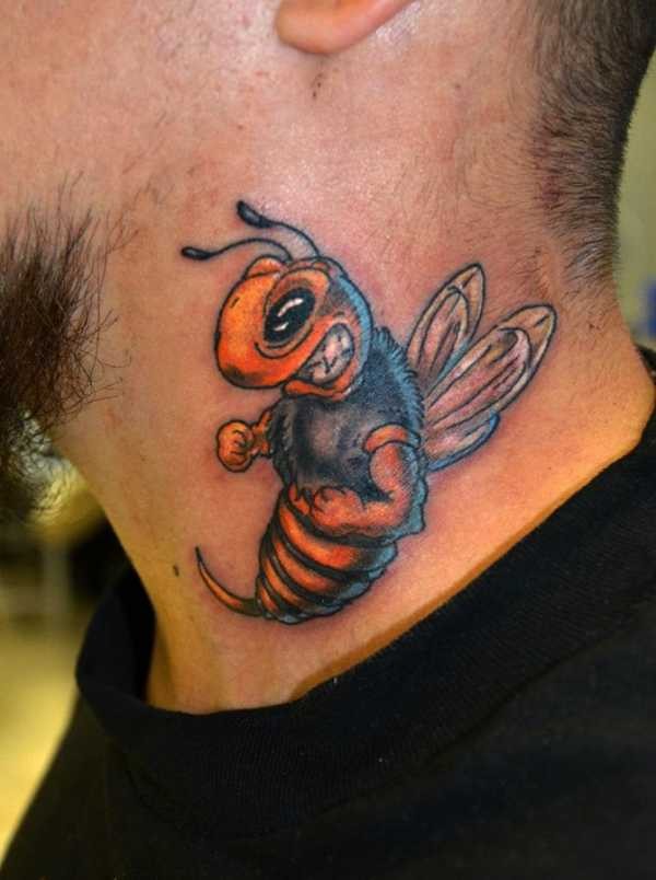 Татуировка пчела: фото, значение, для мужчин и девушек