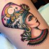 Татуировка с Нефертити: что означает